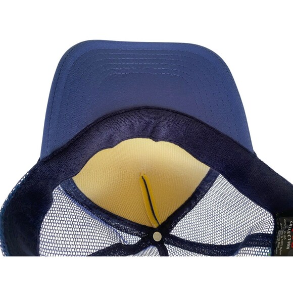 Cap VANS Otto Collection Blue TRUCKER Mesh SnapBack Hat Clean Moisture Wicking - Picture 7 of 7